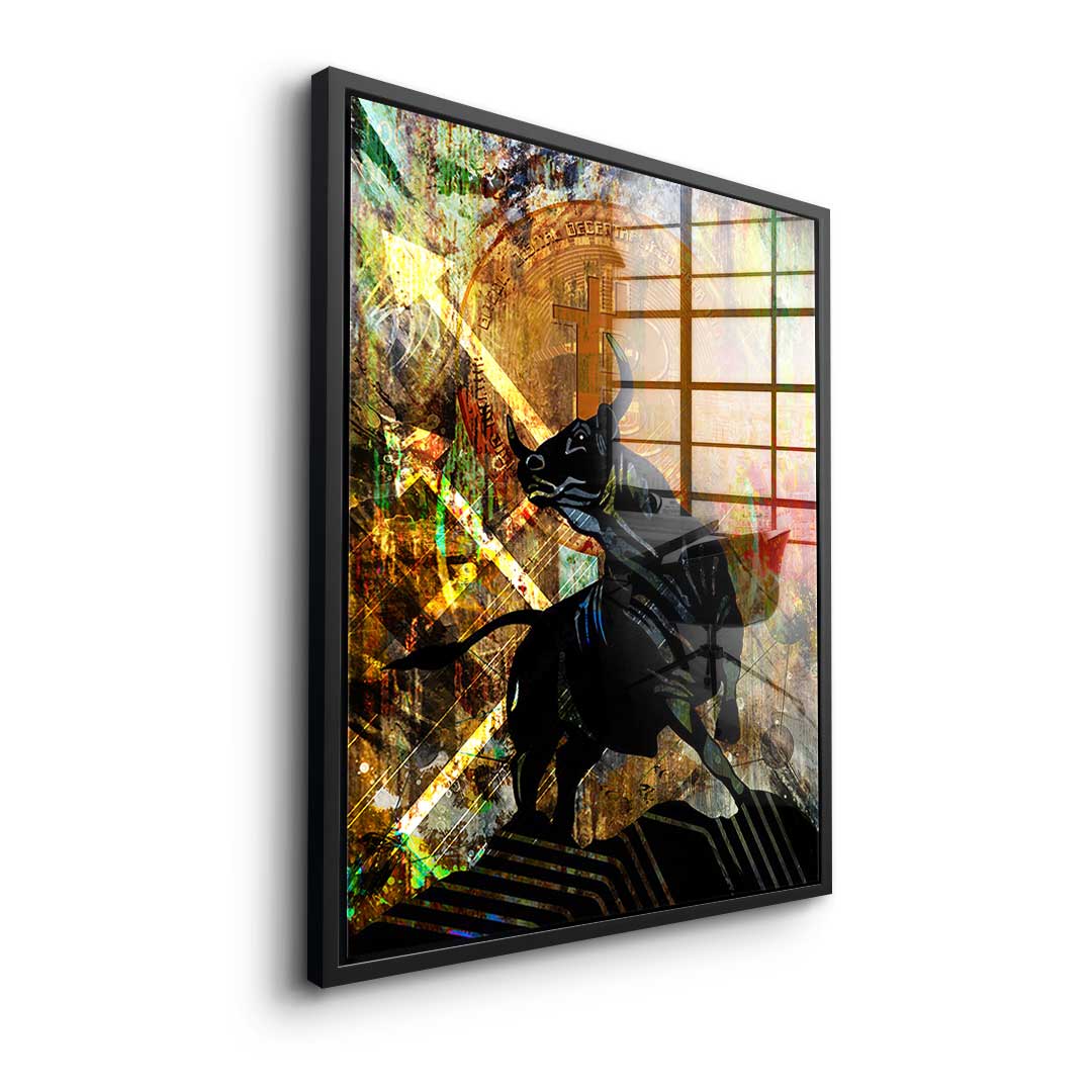 Bitcoin King - Acrylglas