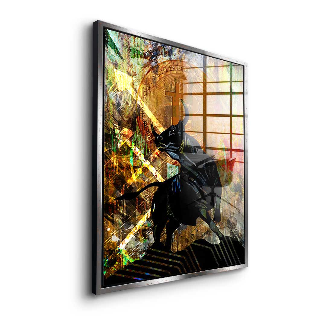 Bitcoin King - Acrylglas