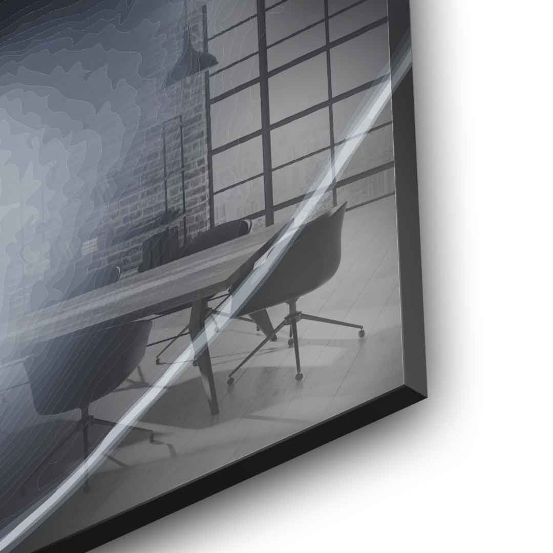 Bitcoin Girl - Acrylic glass