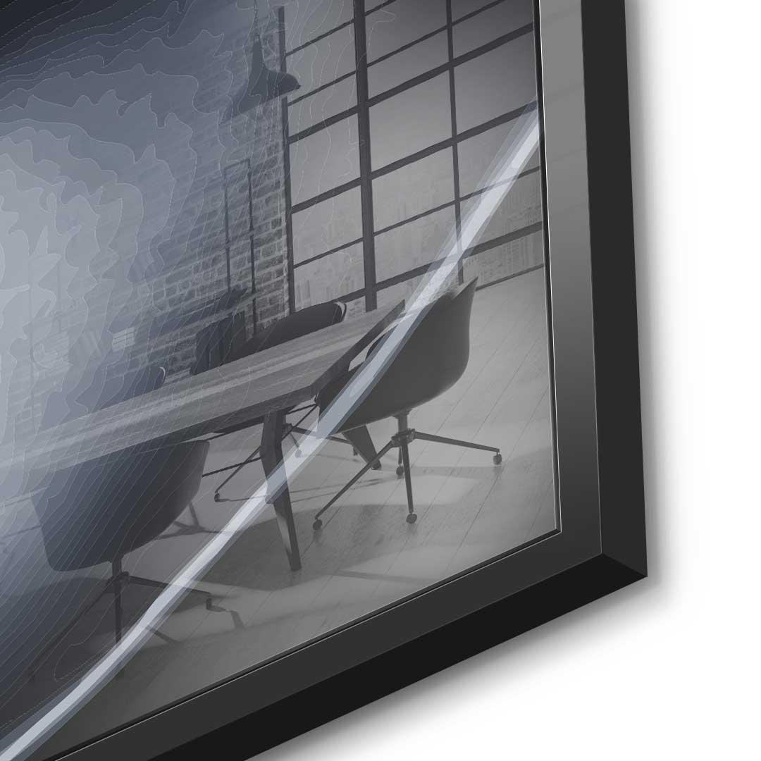 Bitcoin Girl - Acrylic glass