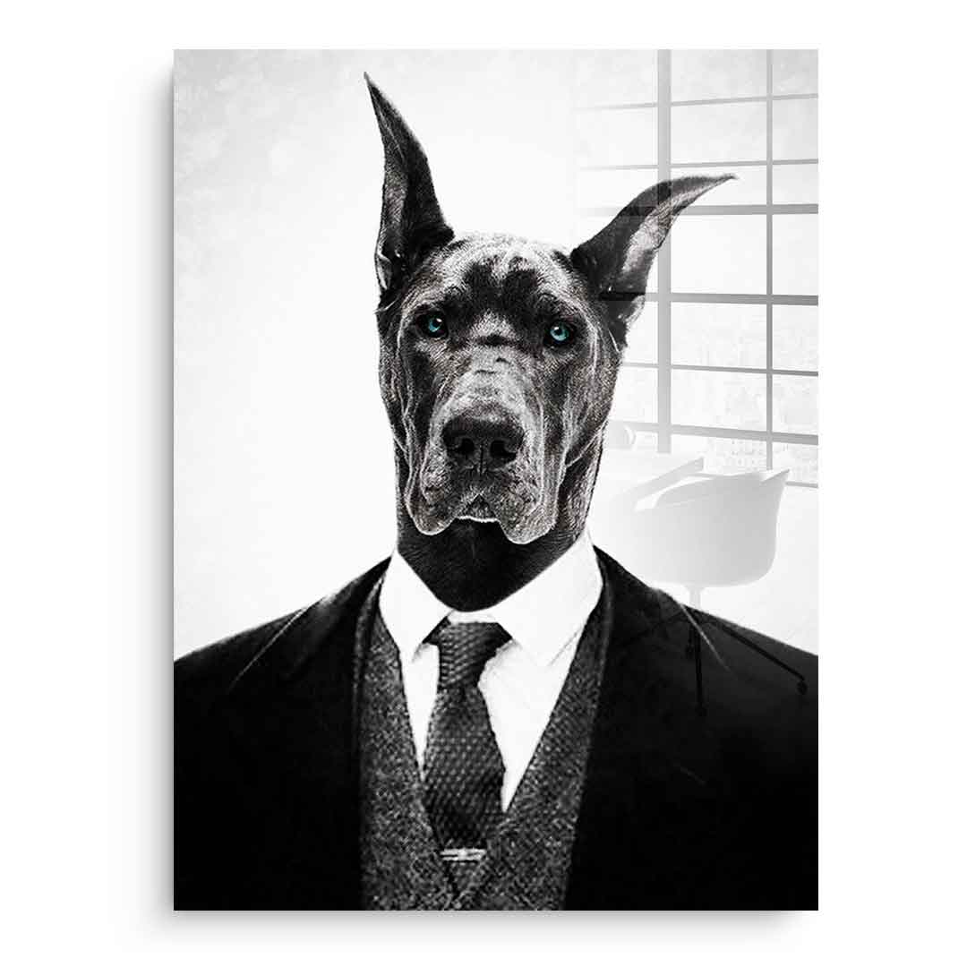 Black Dog - Acrylglas