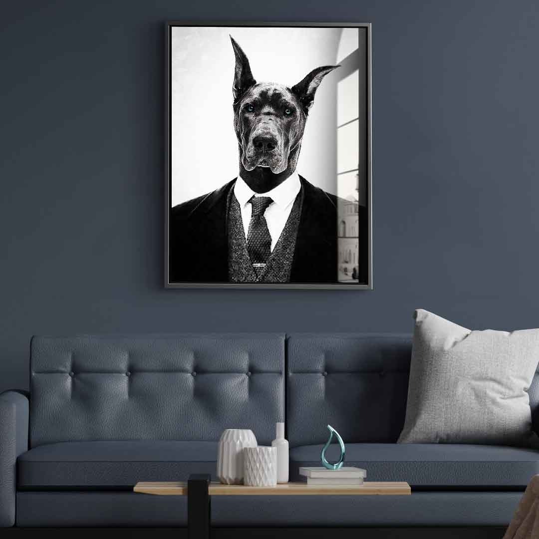 Black Dog - Acrylglas