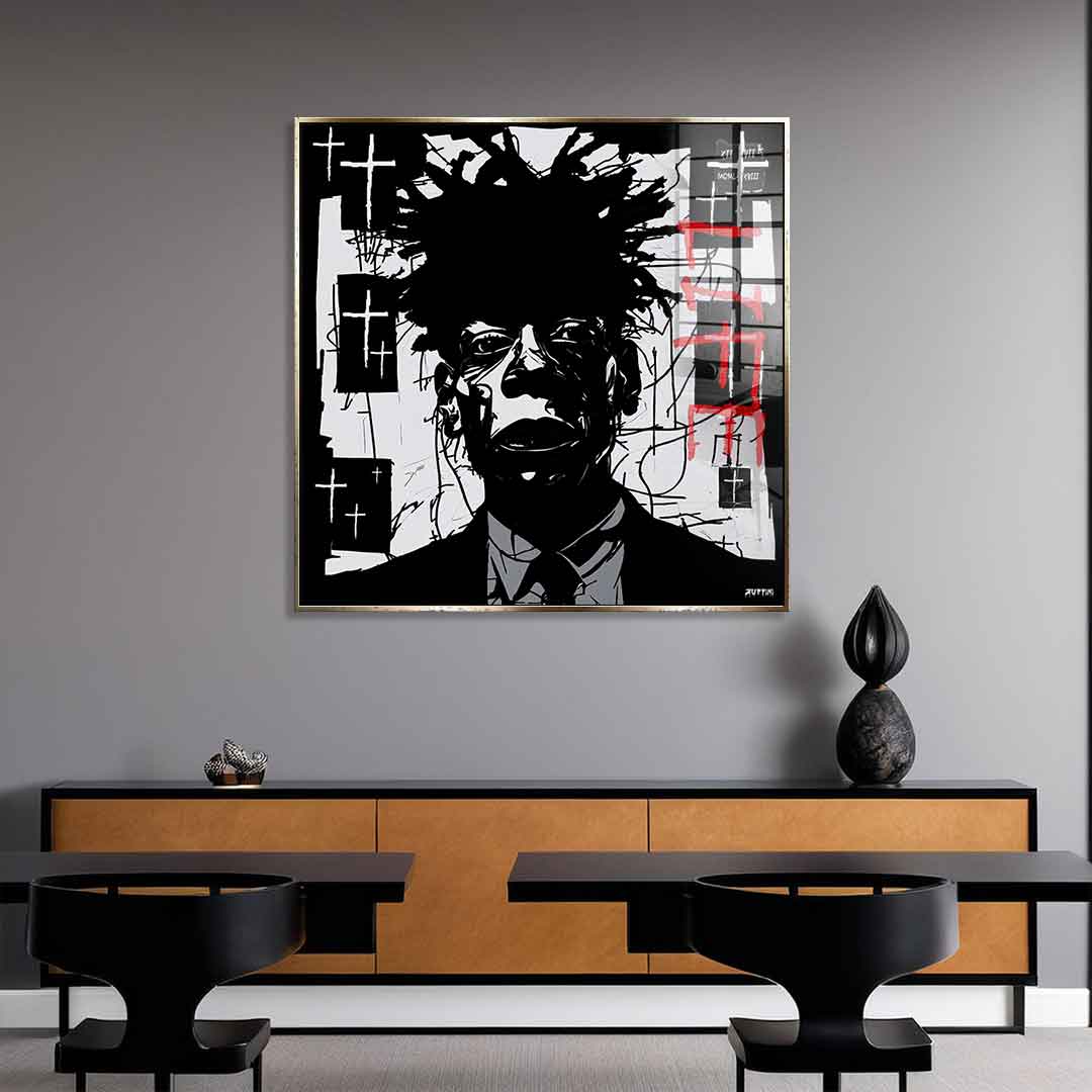 Black Man in Suit - Acrylic glass