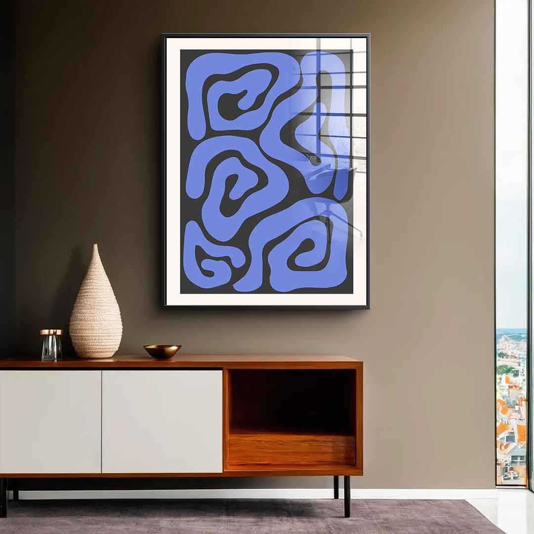 Blue'n'Black - Szkło akrylowe