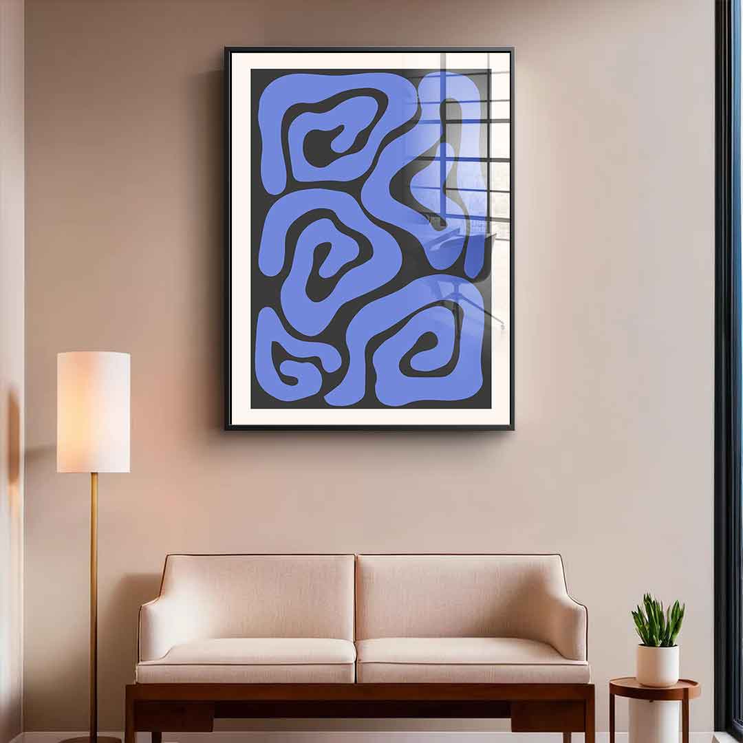Blue'n'Black - Szkło akrylowe