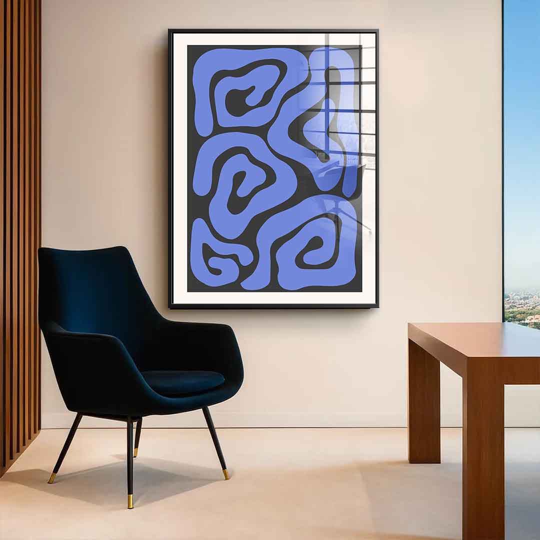Blue'n'Black - Szkło akrylowe