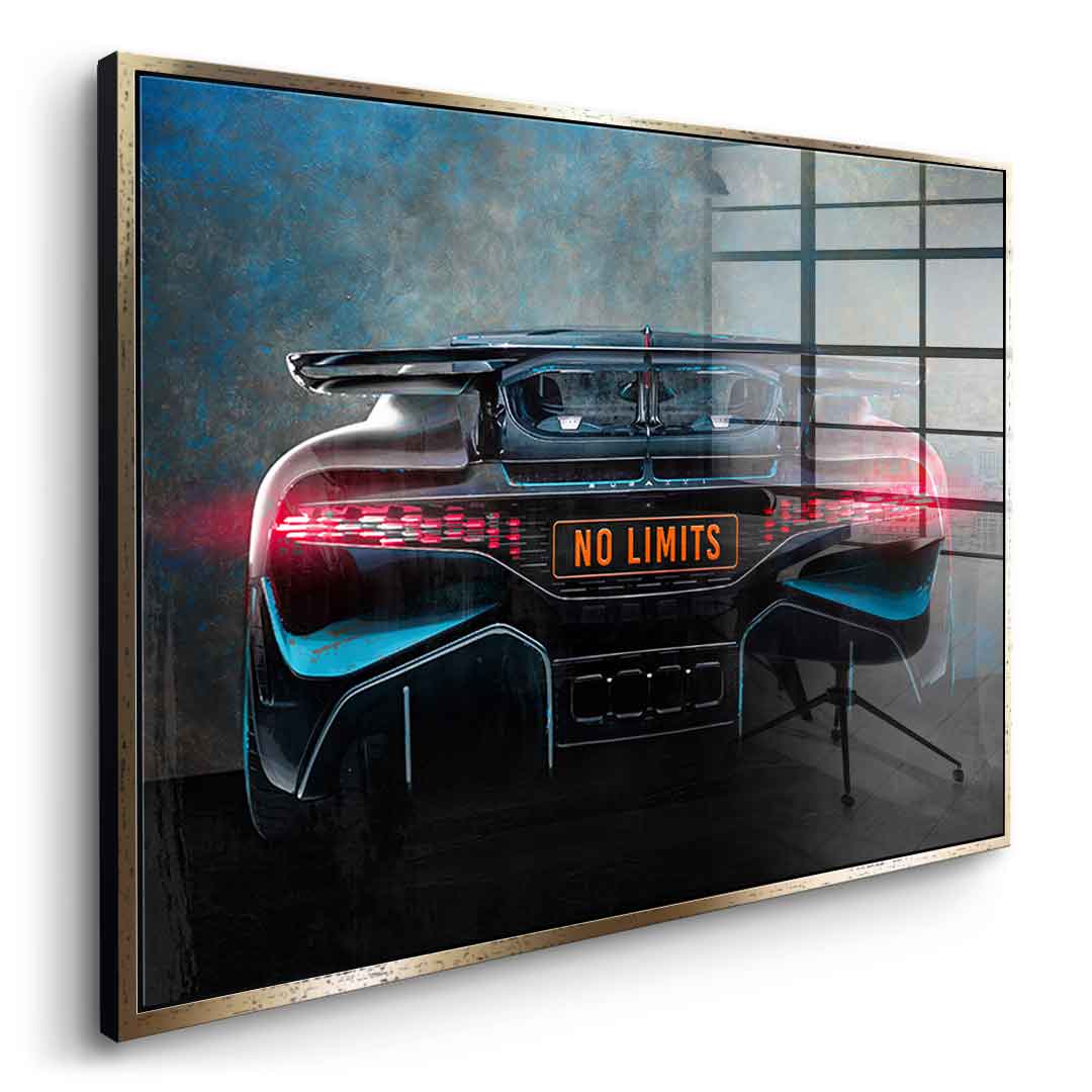 Bugatti Tył – szkło akrylowe