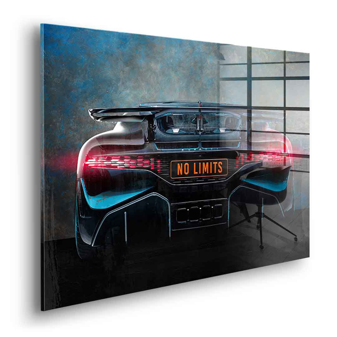 Bugatti Tył – szkło akrylowe