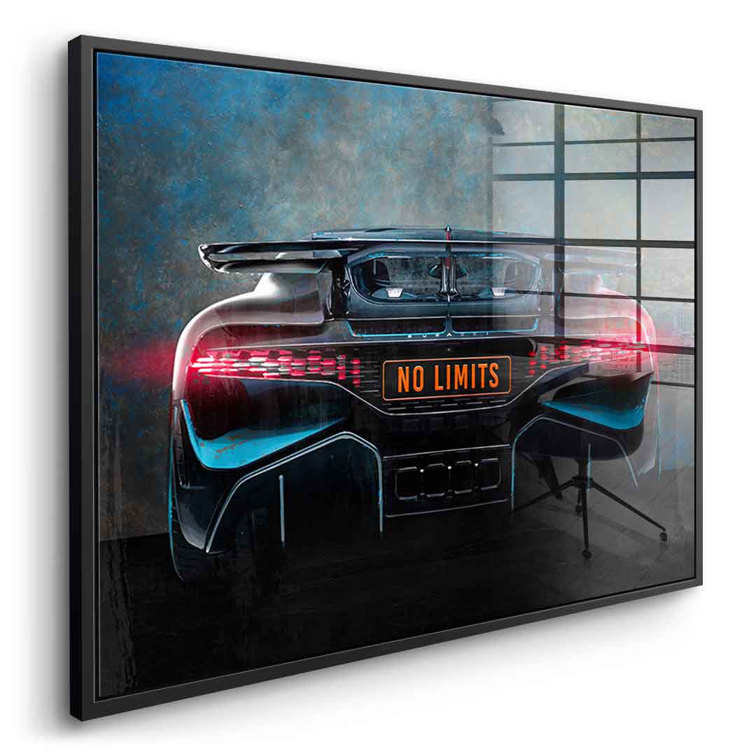 Bugatti Tył – szkło akrylowe