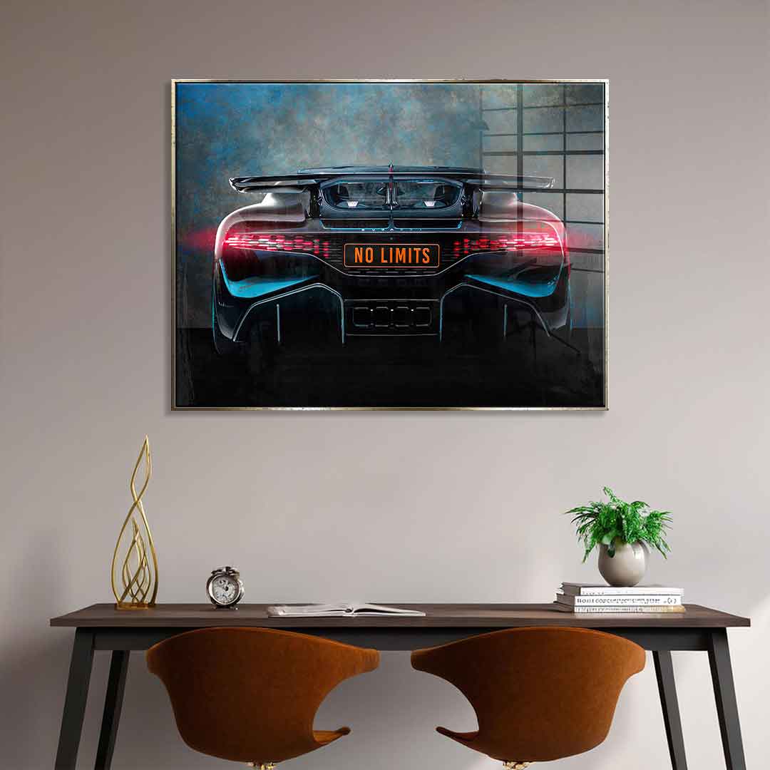 Bugatti Tył – szkło akrylowe