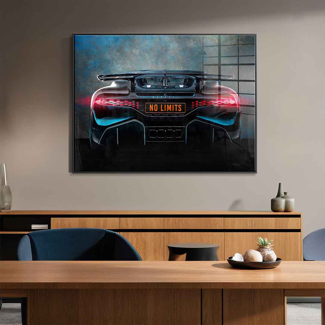 Bugatti Tył – szkło akrylowe