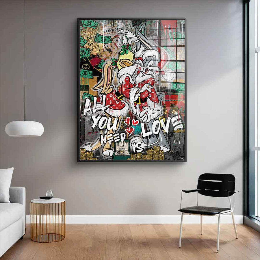 Lovely Bunny - Acrylic glass