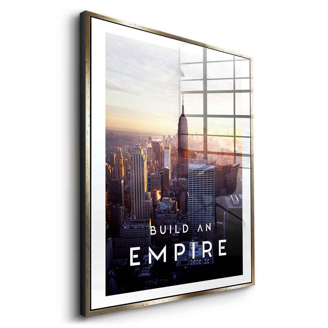 Build An Empire - Szkło akrylowe