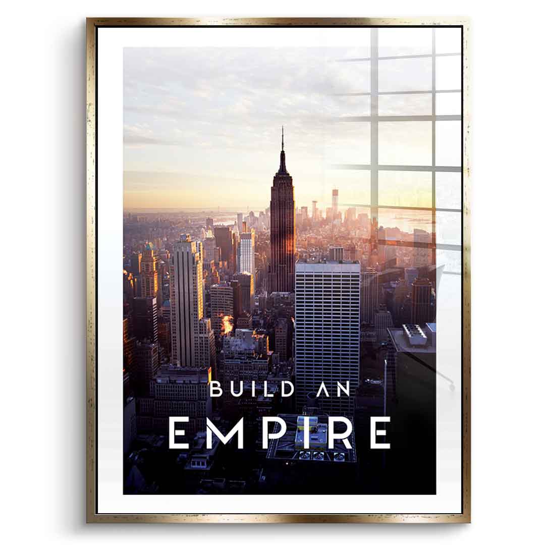 Build An Empire - Szkło akrylowe