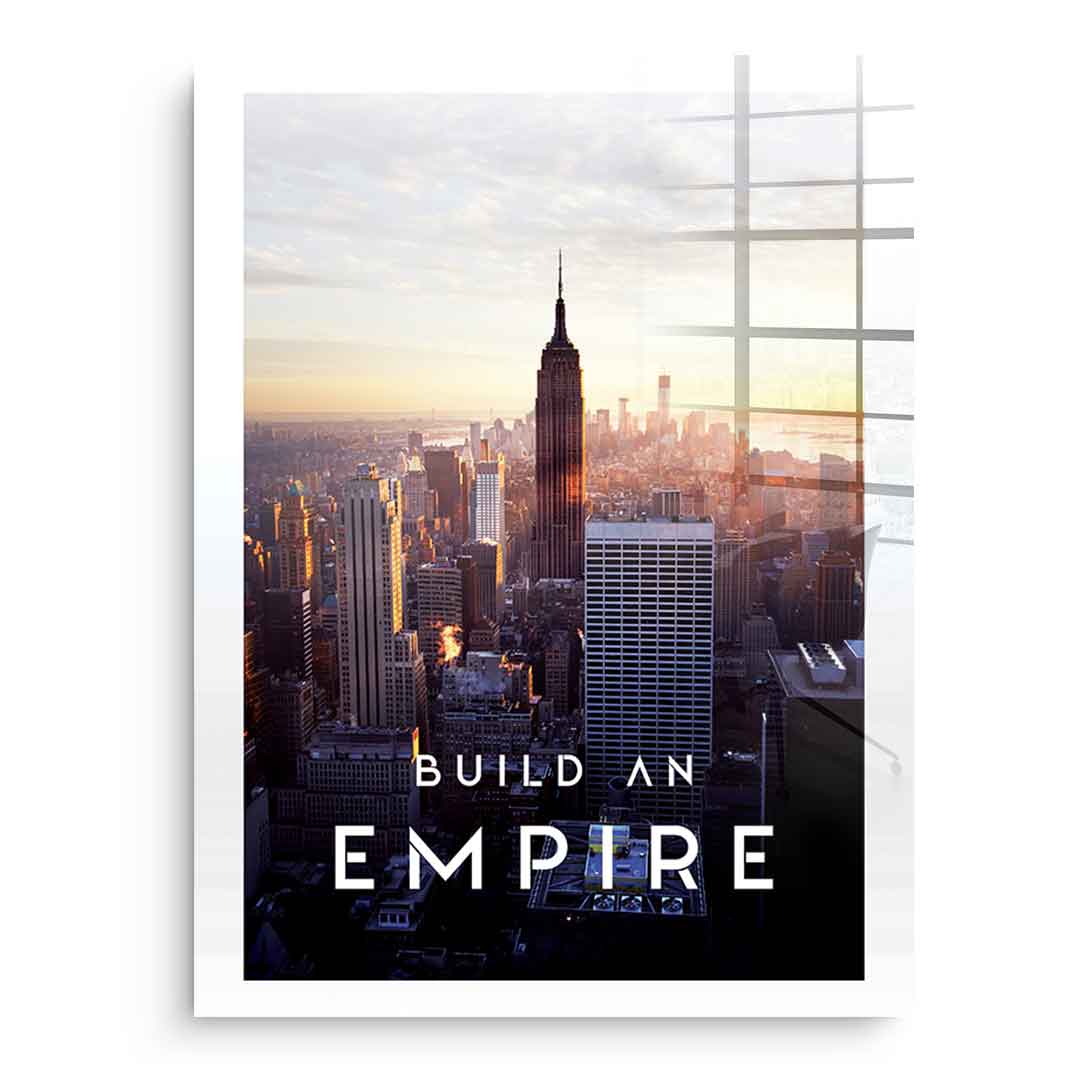 Build An Empire - Szkło akrylowe