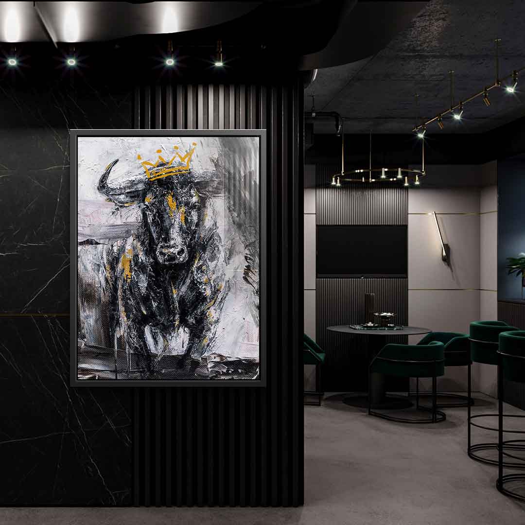 Bull King - Acrylic glass