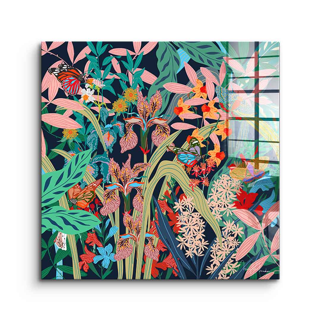 Butterfly Garden - Acrylic glass