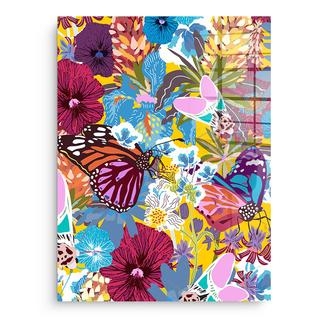 Butterfly Spree - Acrylglas