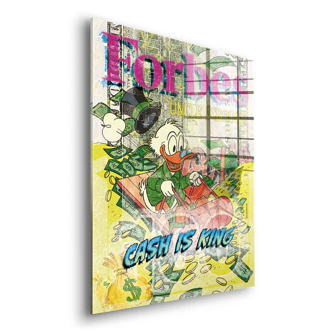 Cash is king - Acrylglas