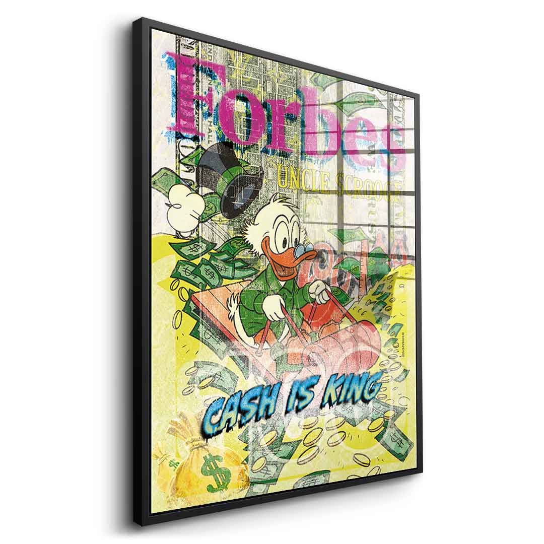 Cash is king - Acrylglas