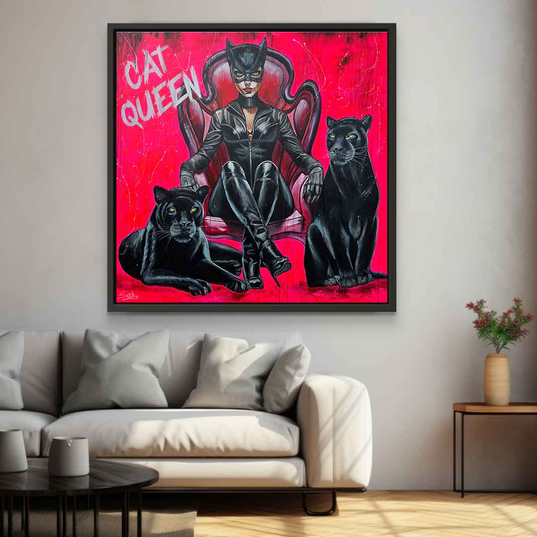 Cat Queen - Acrylglas