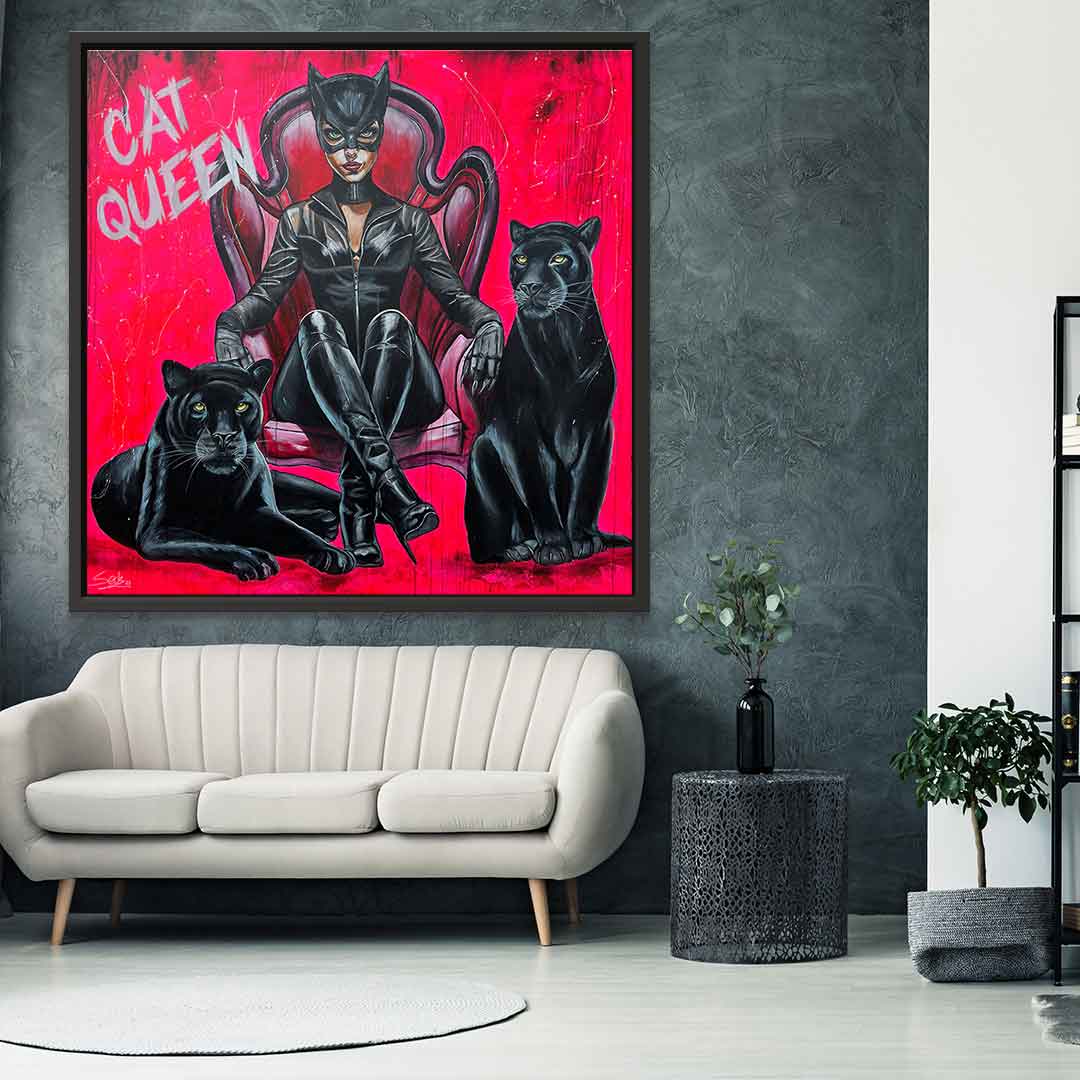 Cat Queen - Acrylglas