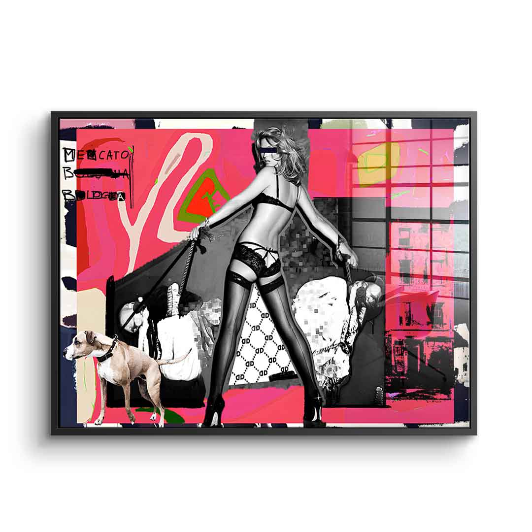 Catch me if you Kate - Acrylglas