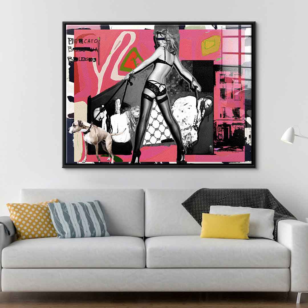 Catch me if you Kate - Acrylglas