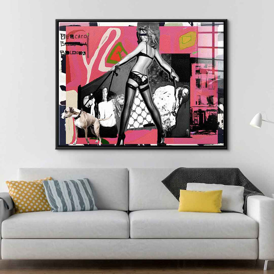 Catch me if you Kate - Acrylglas