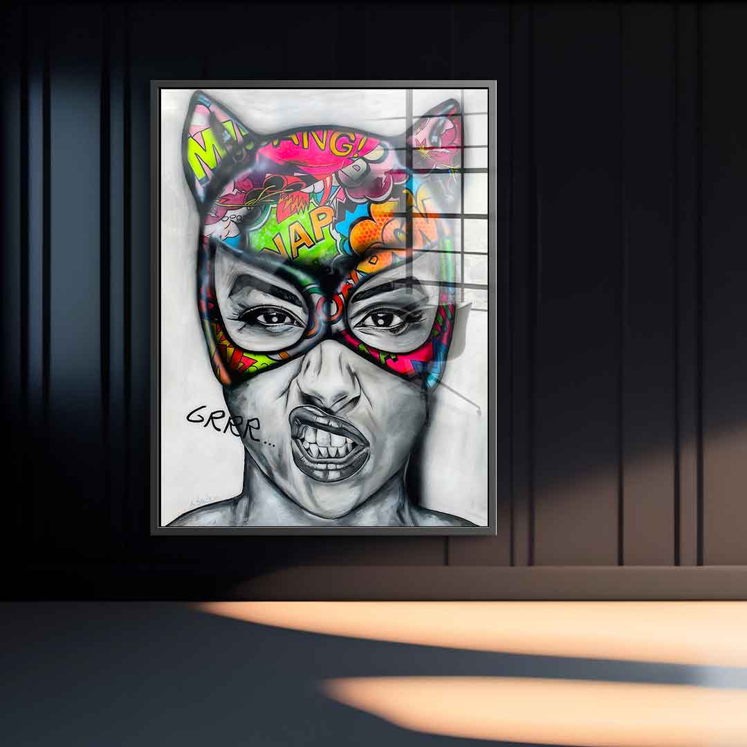 Grrr - acrylic glass