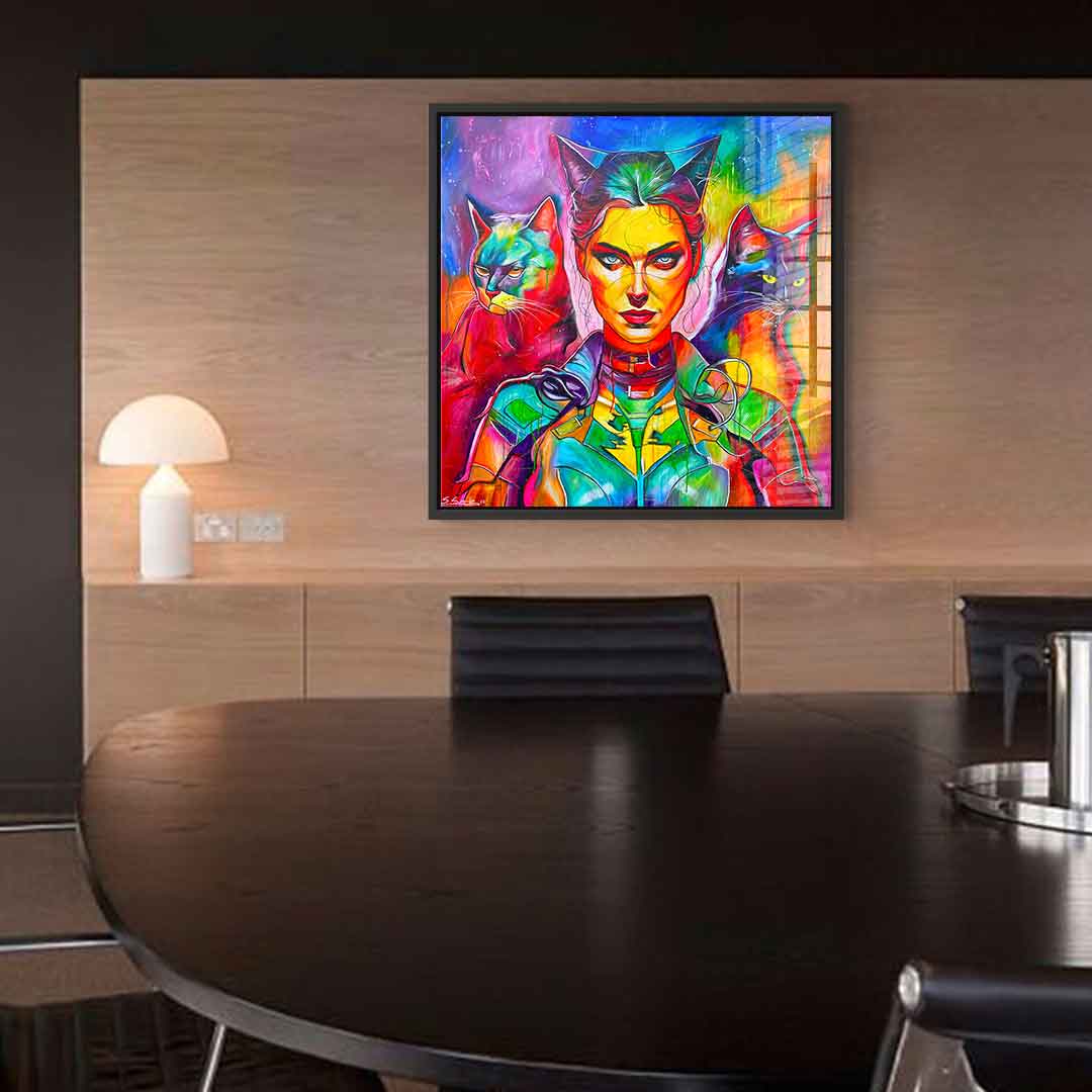 Catwoman Reloaded - Acrylic glass