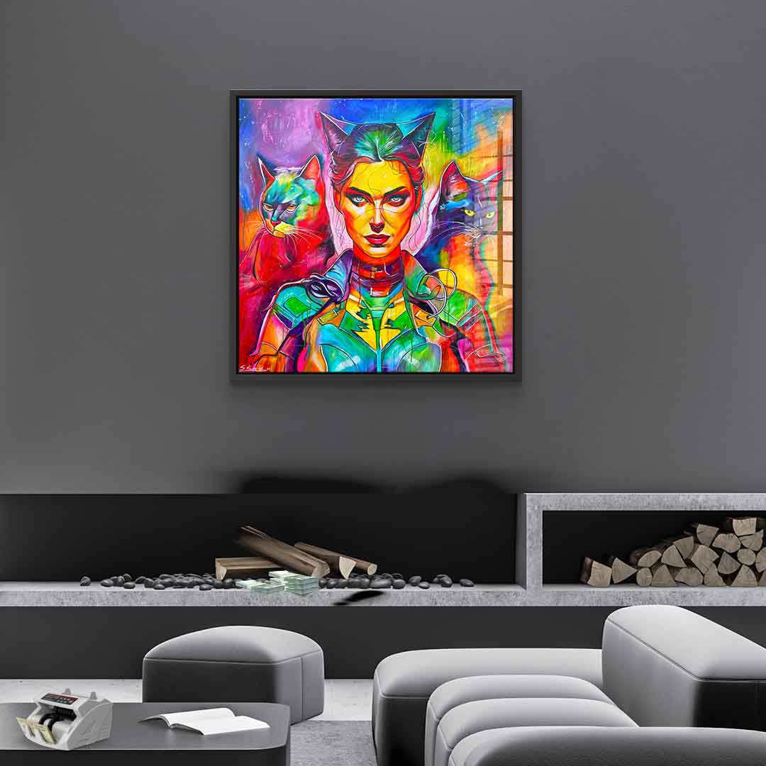 Catwoman Reloaded - Acrylic glass