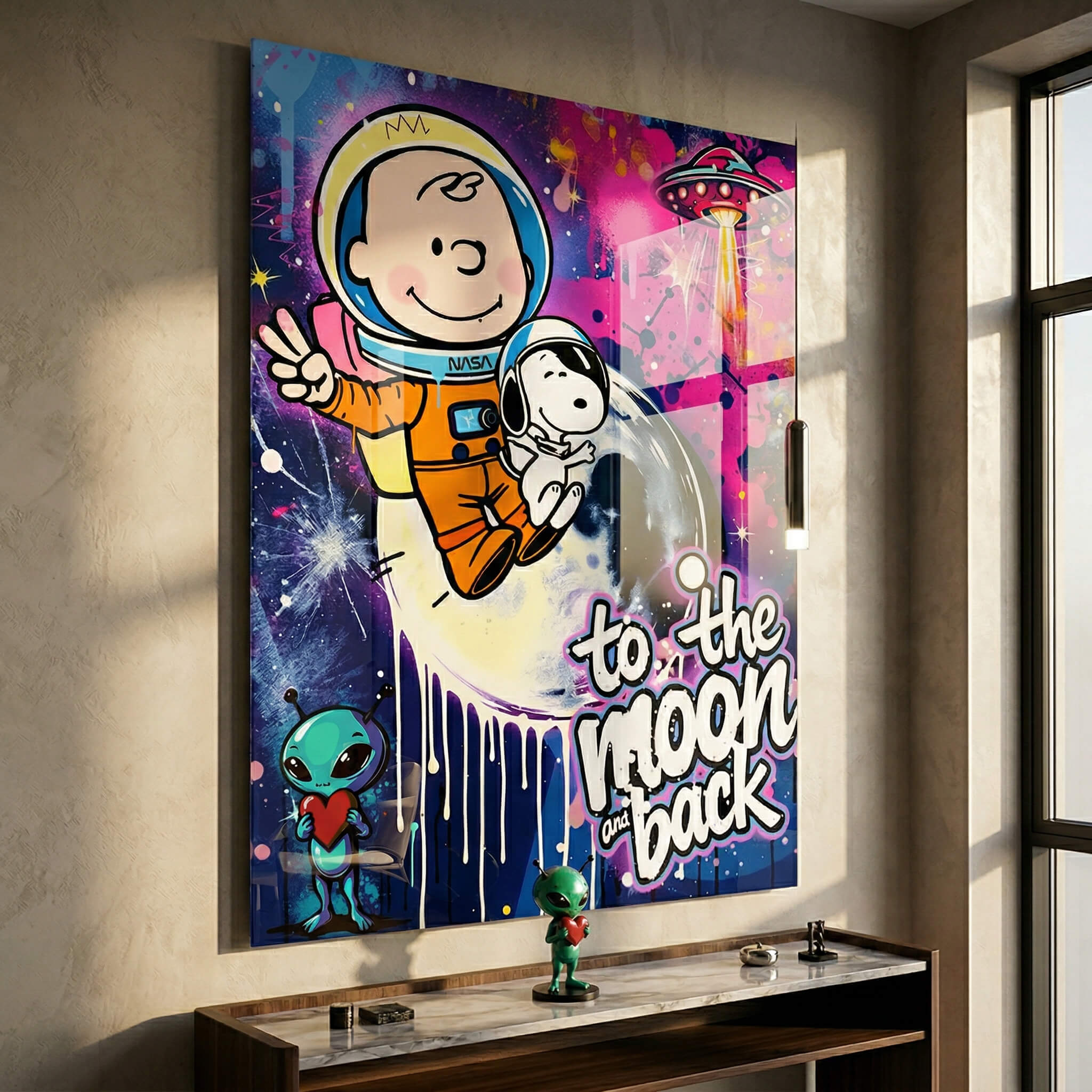 Charlie Snoopy - Acrylic glass