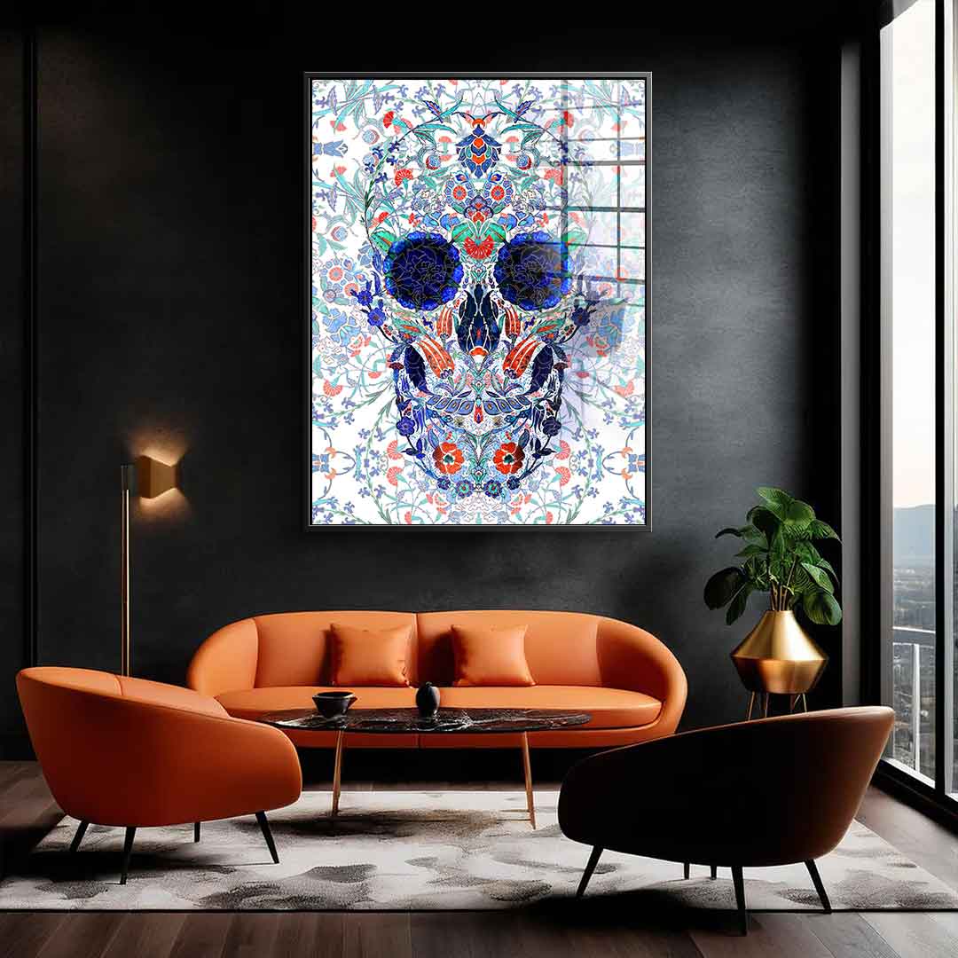 Chini Skull – Szkło akrylowe