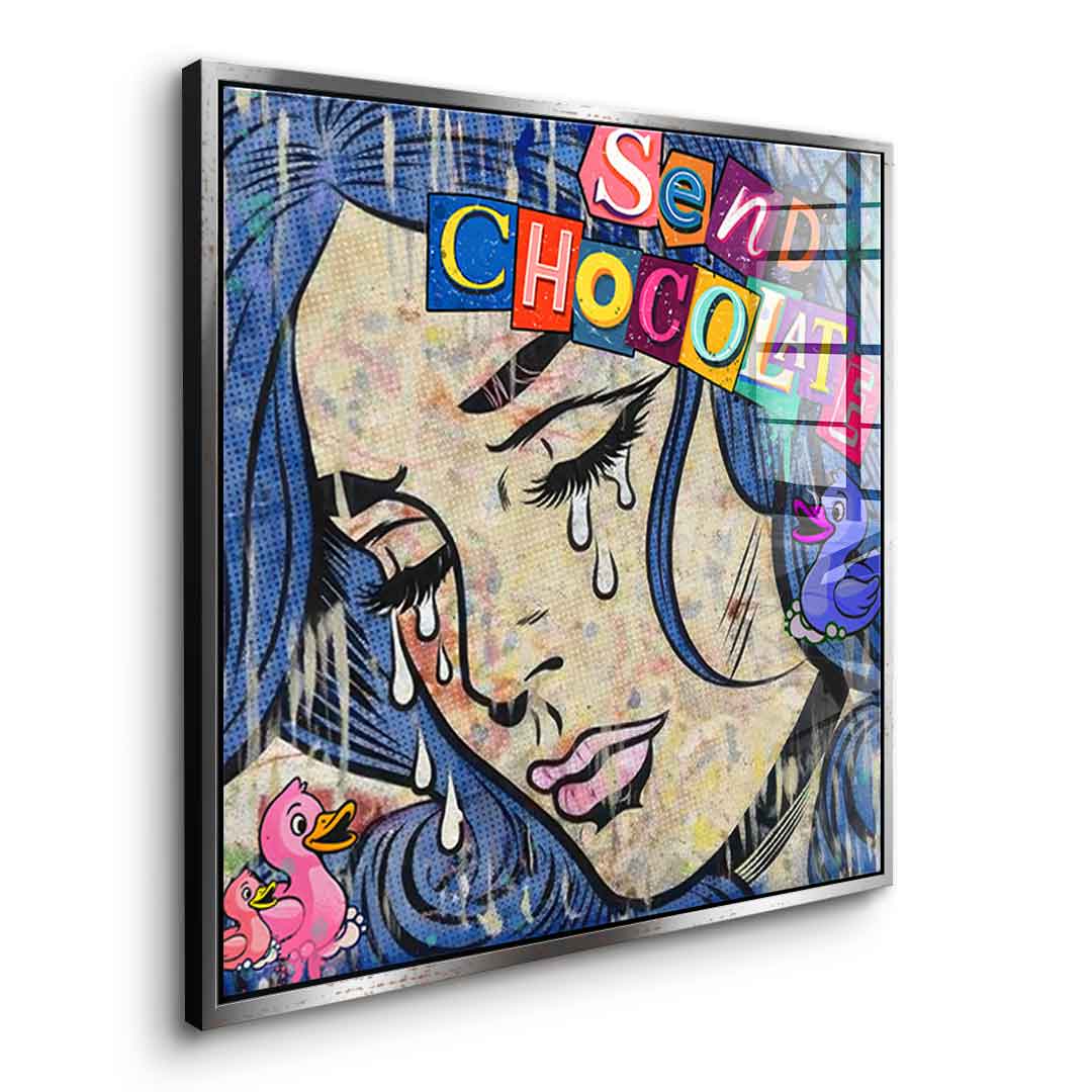 Chocolate - Acrylic glass