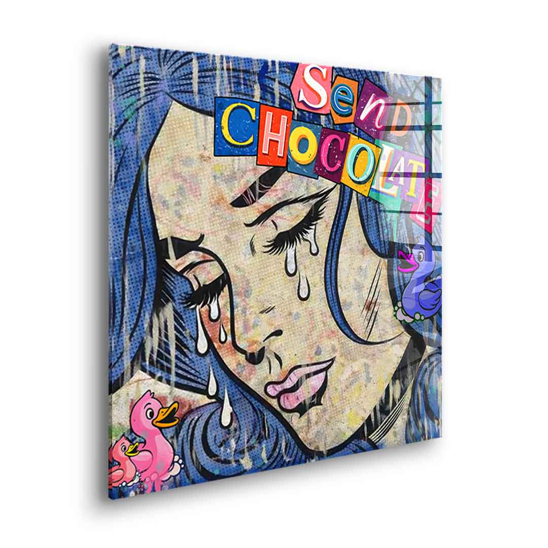 Chocolate - Acrylic glass