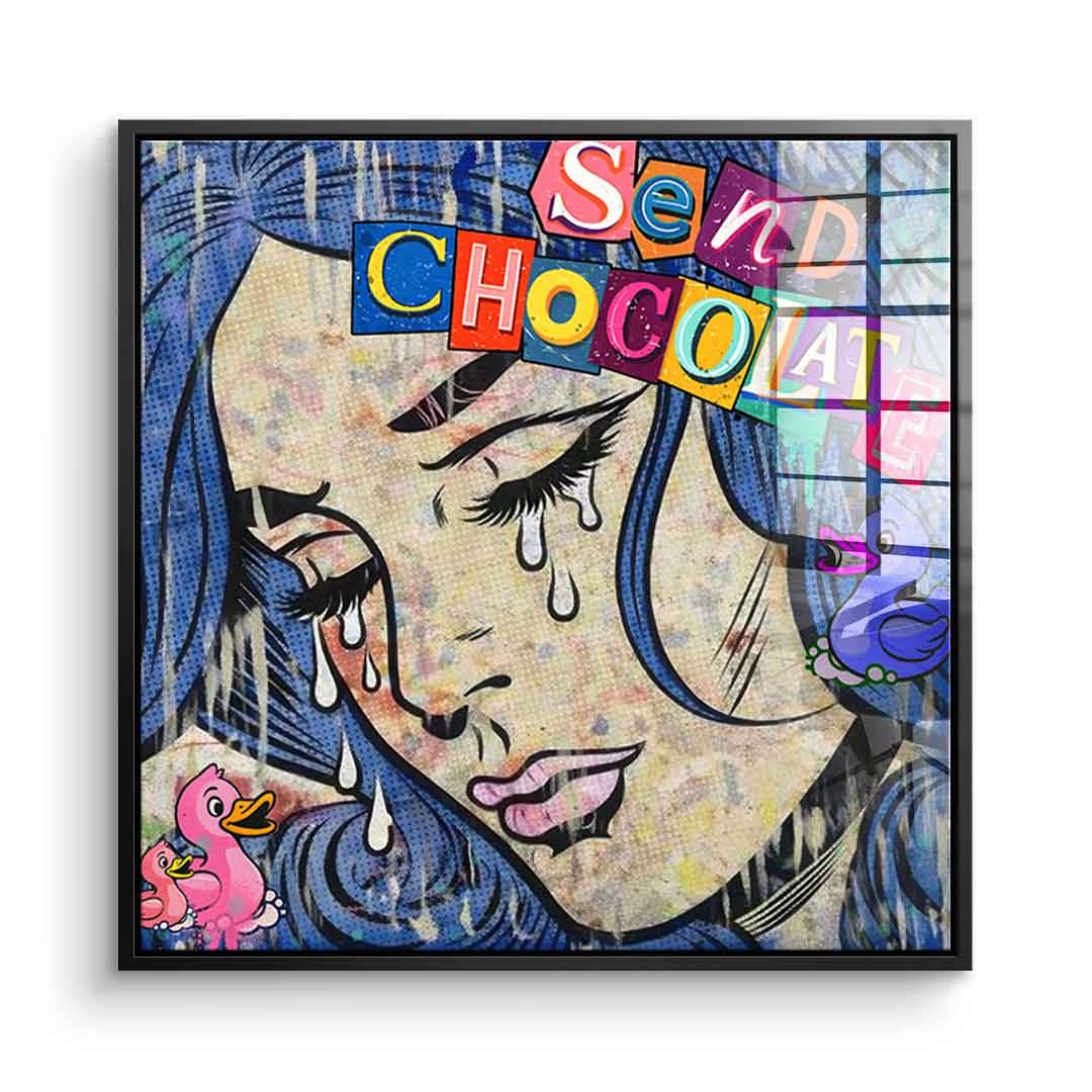 Chocolate - Acrylic glass