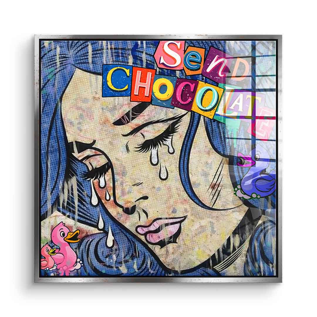 Chocolate - Acrylic glass