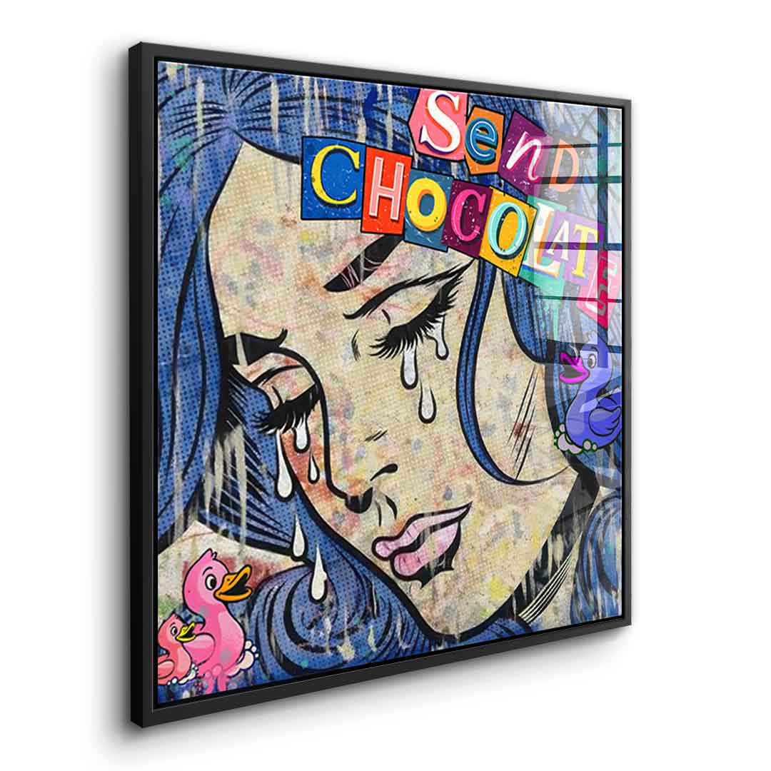Chocolate - Acrylic glass
