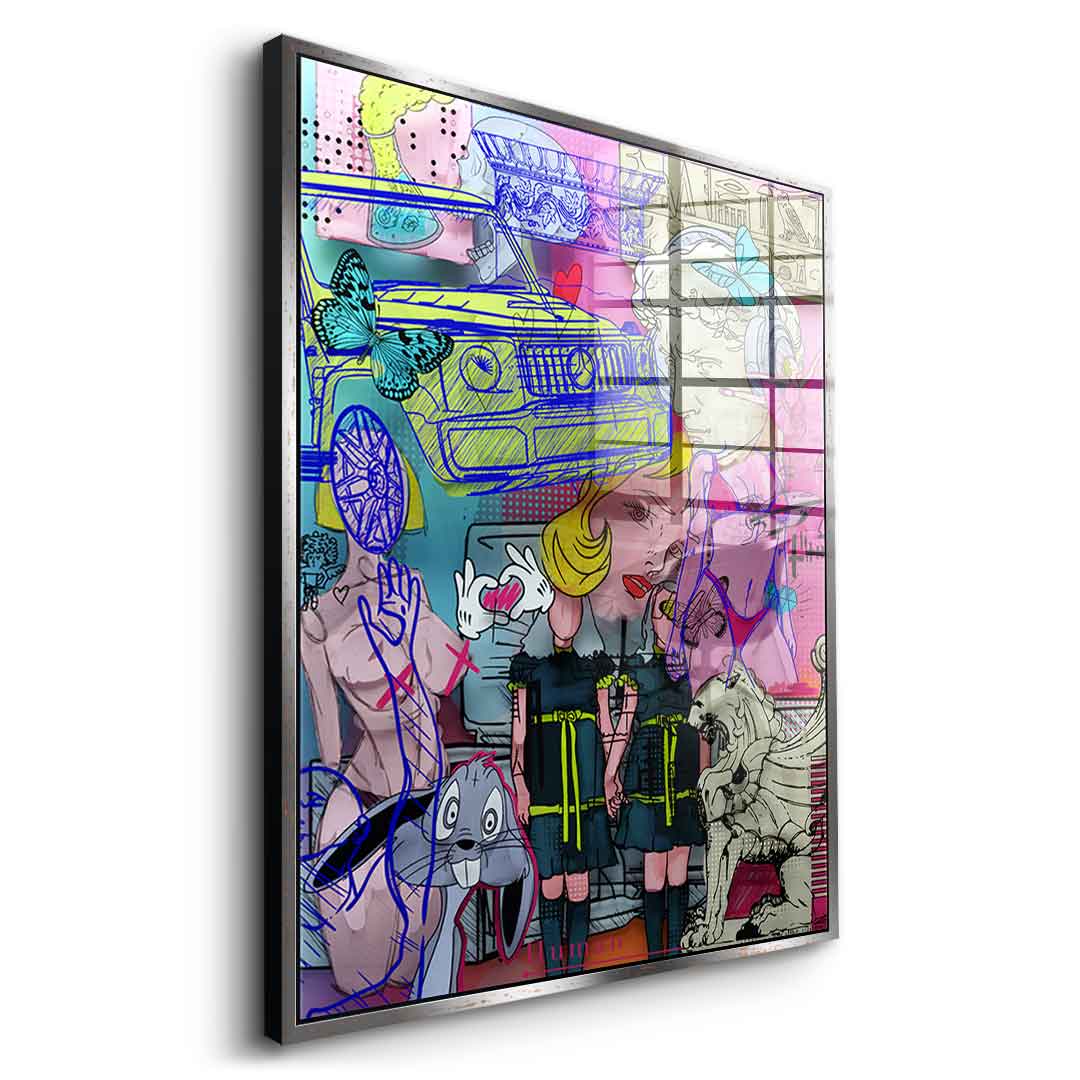 Chronical of Contrast - Acrylglas