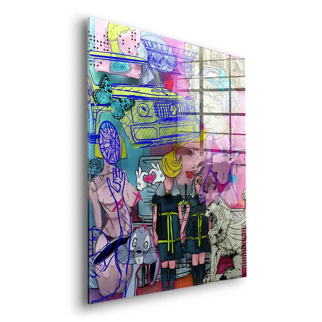 Chronical of Contrast - Acrylglas