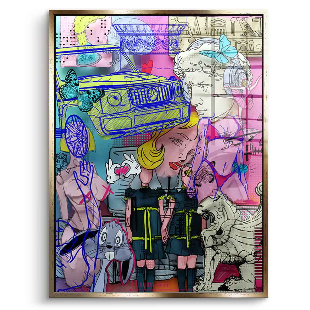 Chronical of Contrast - Acrylglas