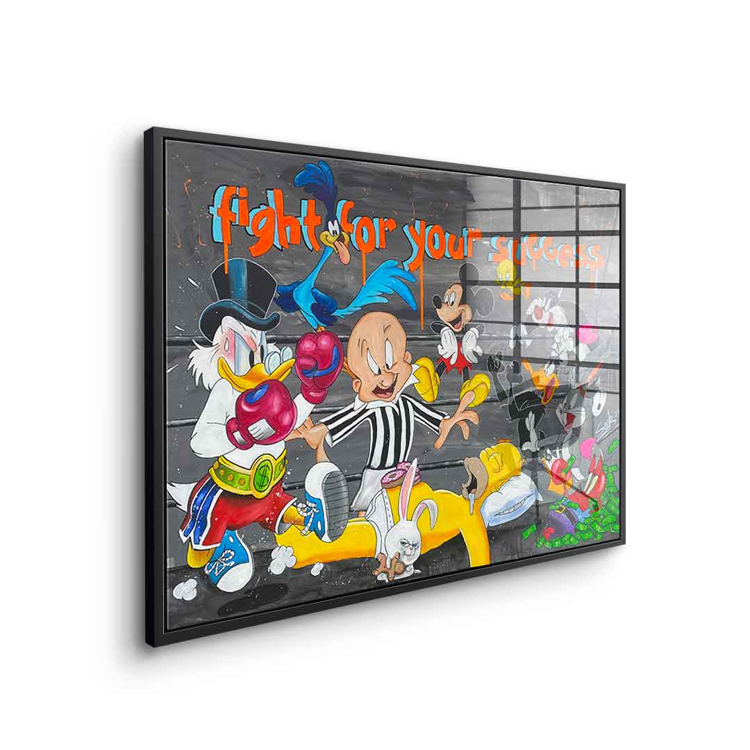 Fight for your success - Acrylglas