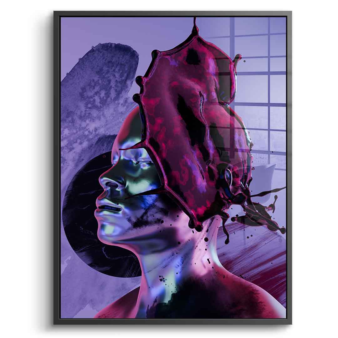 Confluence of Thought - Acrylglas