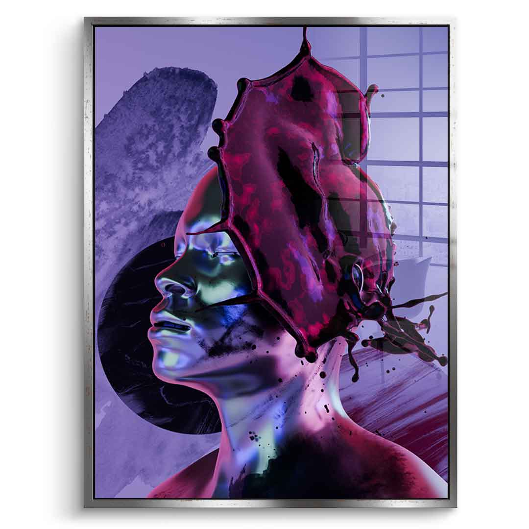 Confluence of Thought - Acrylglas