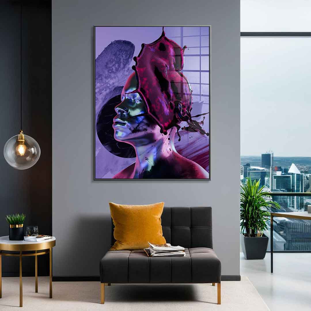 Confluence of Thought - Acrylglas