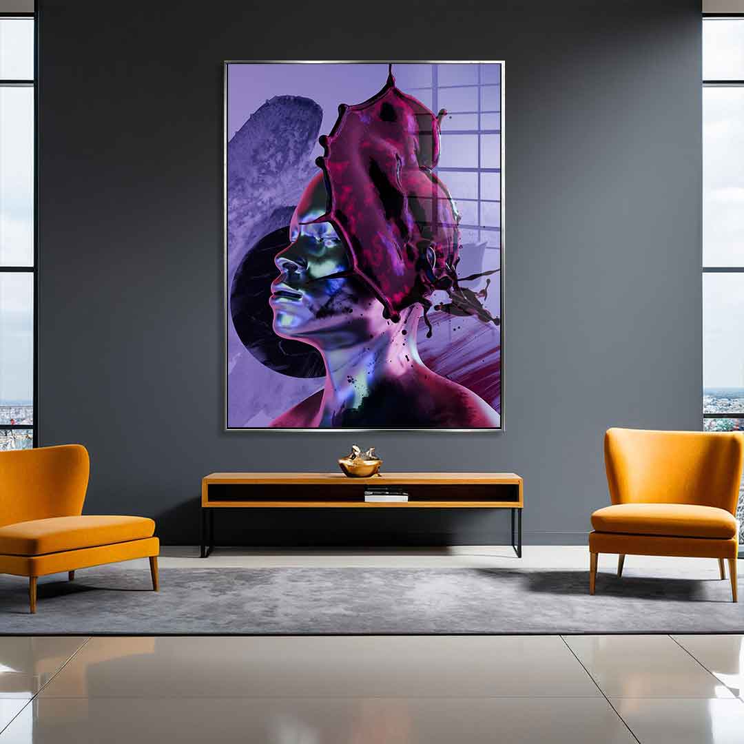 Confluence of Thought - Acrylglas