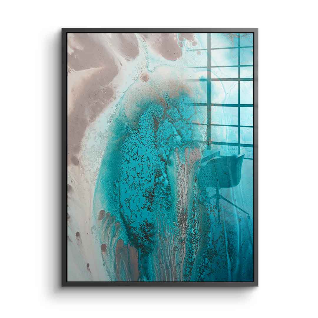 Coral Sea Flow 1 - Acrylic glass