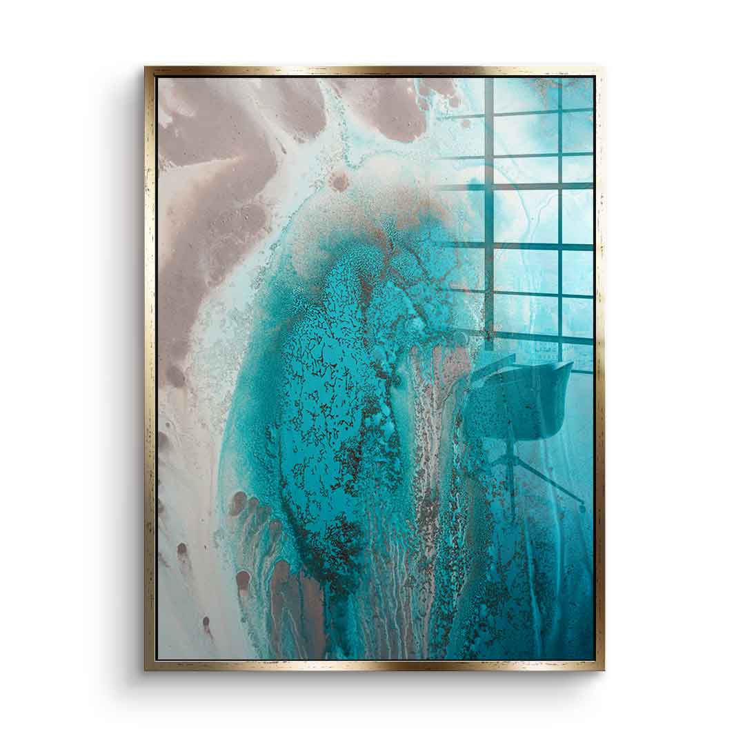 Coral Sea Flow 1 - Acrylic glass