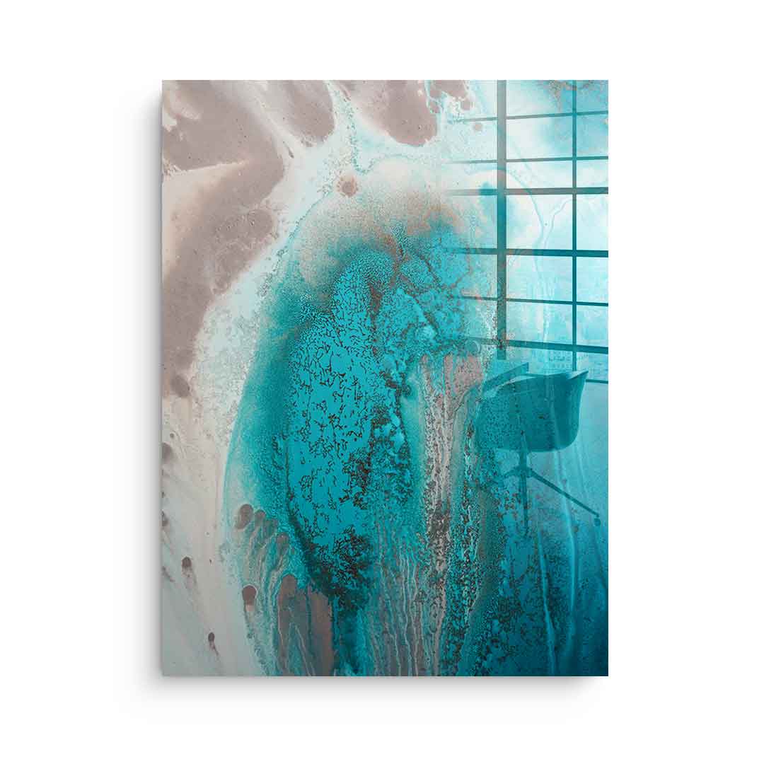 Coral Sea Flow 1 - Acrylic glass